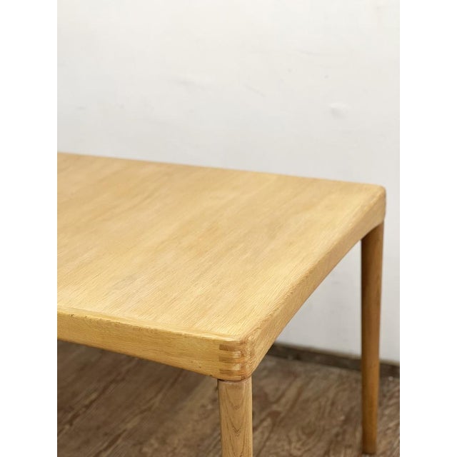 Mid-Century Modern Extendable Dining Table in Oak by H.W. Klein for Bramin, 1960 For Sale - Image 13 of 18