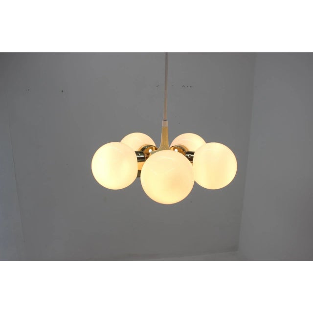 Space Age Sputnik Light from Elektroinstala Decin, 1970s For Sale - Image 13 of 15