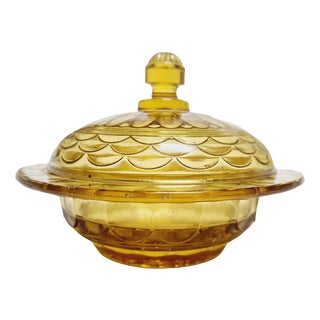 Art Deco Style Butter Bowl, Belgium, 1950s For Sale