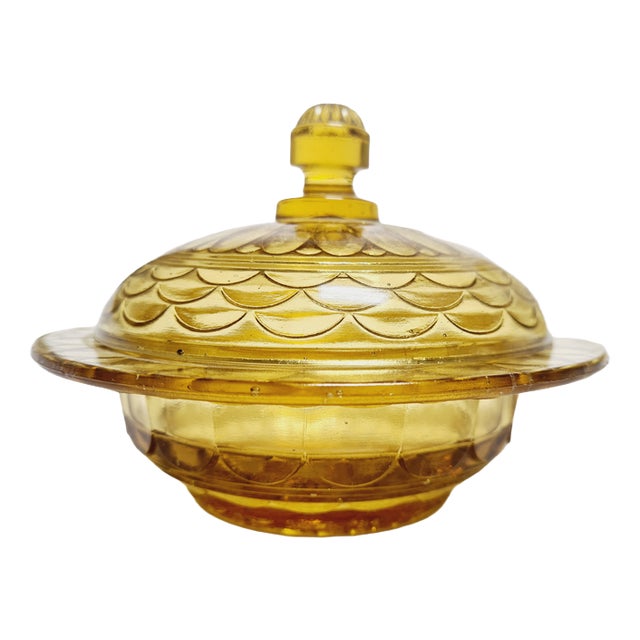Art Deco Style Butter Bowl, Belgium, 1950s For Sale