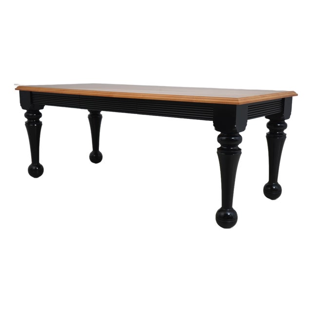 Large Tiger Maple Country Style 1 Drawer Desk For Sale