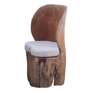 Early 19th Century Swedish Stump Chair For Sale
