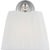 Matos 11" Sconce in Polished Nickel with Silk Pleat Shade Designer: Amber Lewis Finish: Polished Nickel Height: 11.25"...
