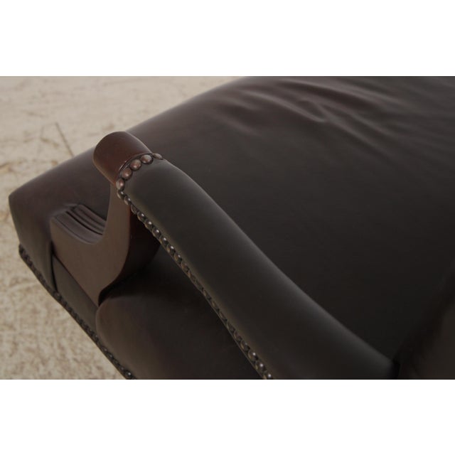 Hancock & Moore Leather Office Desk Chair For Sale - Image 13 of 17