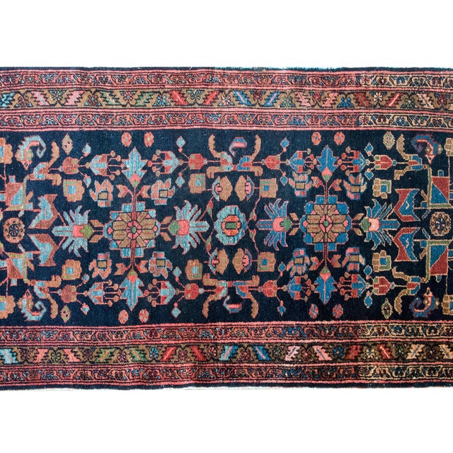 Persian Early 20th Century Persian Malayer Rug For Sale - Image 3 of 15