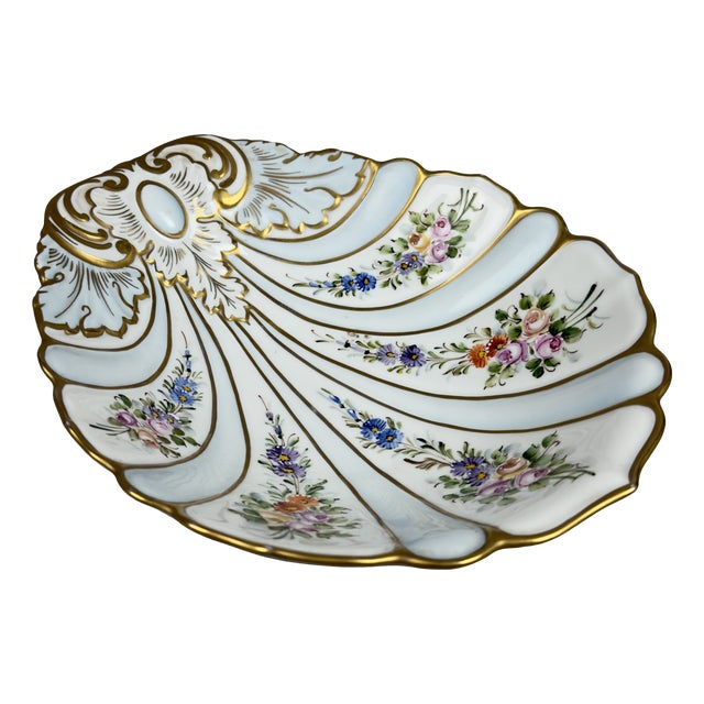 Vintage Limoges Porcelain Centerpiece, 1960 For Sale