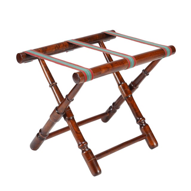 Burled Hardwood Butler's Tray Stand, C. 1900 For Sale - Image 4 of 9