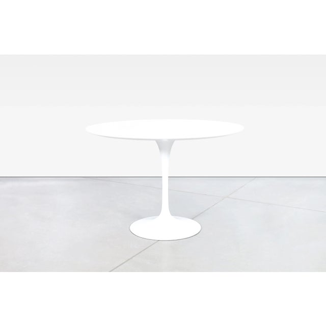 Metal Mid-Century Modern "Tulip" Dining Room Set by Eero Saarinen for Knoll For Sale - Image 7 of 12