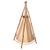 Mid-Century Cotton, Bamboo and Rattan Italian Table Lamp from Louis Sognot, 1950s For Sale - Image 16 of 16