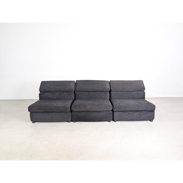 We are offering a beautiful 3-piece modular sofa by B&B Italia from the 1970s for sale. Designed by Afra & Tobia Scarpa,...