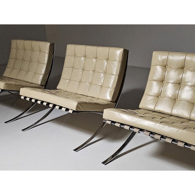 Barcelona Chair by Mies Van Der Rohe for Knoll International, 1960s For Sale - Image 3 of 11