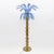 Murano Glass and Brass Palm Tree Floor Lamps from Maestri Muranesi, 1970s, Set of 2 For Sale - Image 12 of 14