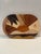 Late 20th Century Artisan Wooden Intarsia, Sunset Over Beach Waves, Signed. For Sale In San Diego - Image 6 of 11