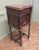 French Carved Nightstand with Marble Top For Sale - Image 4 of 8