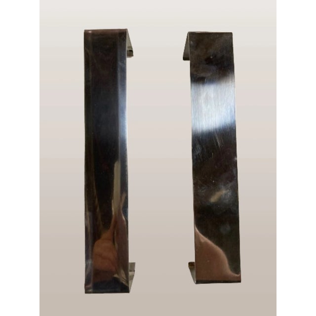 Metal Frosted Glass Sconces Attributed to Kaiser Leuchten, Germany, 1960s, Set of 3 For Sale - Image 7 of 11