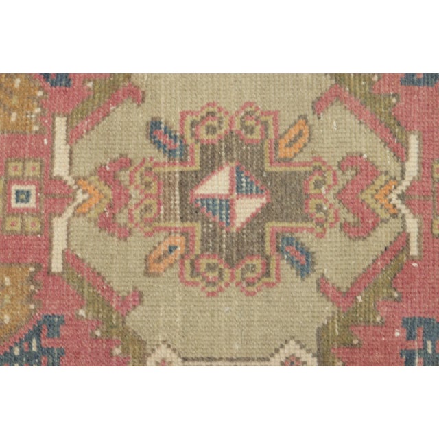 1970s Turkish Vintage Red Oushak Rug For Sale In Sacramento - Image 6 of 11