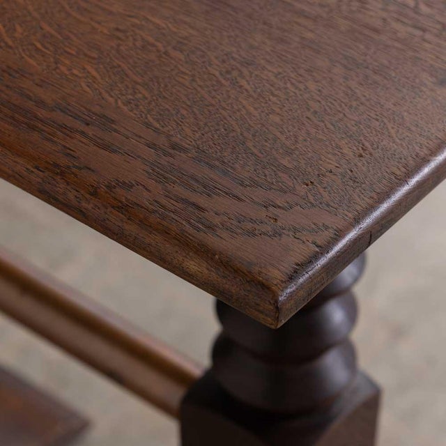 1940s French Wood and Copper Side Table by Charles Dudouyt For Sale - Image 12 of 16