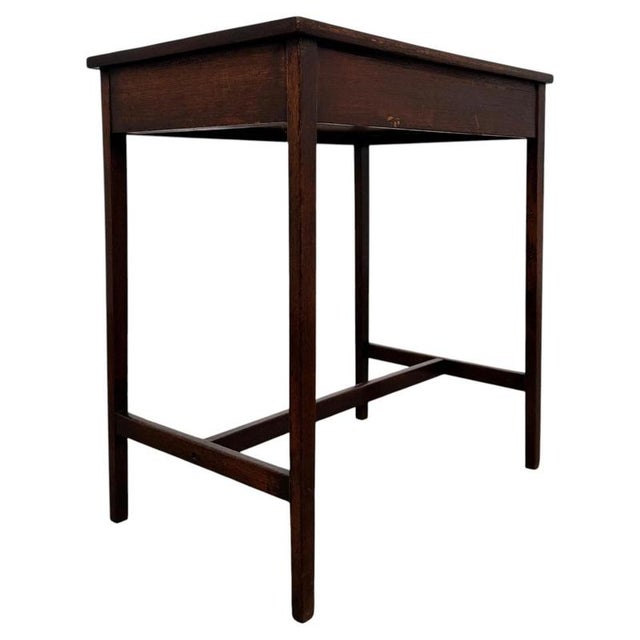 18th Century English Georgian Mahogany Side Table For Sale - Image 9 of 12