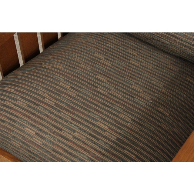 Stickley Bow Arm Mission Oak Morris Chair For Sale - Image 9 of 18