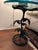 Mid-Century Modern Walker-Marlen Mid Century Metal Dogwood Leaf Side Table Round Glass Top Vintage For Sale - Image 3 of 8