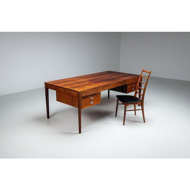 1960s FD-951 Diplomat Desk in Rosewood by Finn Juhl for France & Son, Denmark, 1960 For Sale - Image 5 of 18