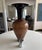 Stunning Large Athena Vase - Tortoise Shell Series by Molly Stone (2000) For Sale - Image 9 of 10
