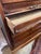 Wood Antique 1930s German Gutermann Haberdashery Thread Cabinet on Raised Stand For Sale - Image 7 of 14