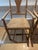 Tan English Country Pine Woven Seat Armchairs - Set of 2 For Sale - Image 8 of 11