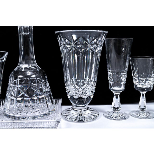 Extensive Collection of Waterford Kylemore Crystal Drinkware For Sale - Image 11 of 18