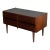 Vintage Danish Modern Rosewood 4 Drawer Dresser Chest Mid Century Scandinavian Cabinet For Sale