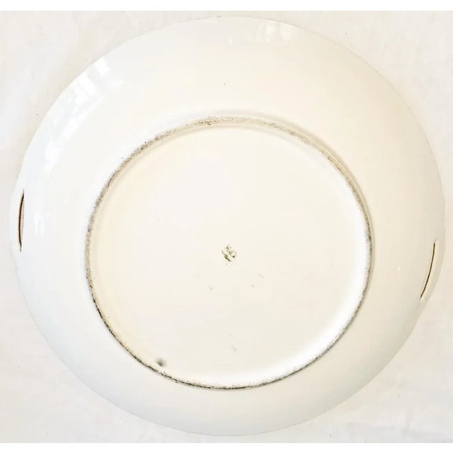 1920s Artist Signed Kpm Cake Plate For Sale - Image 4 of 6