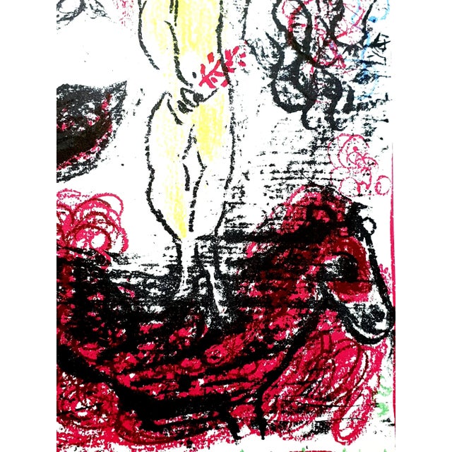 Marc Chagall - Original Lithograph 1963 For Sale - Image 6 of 8
