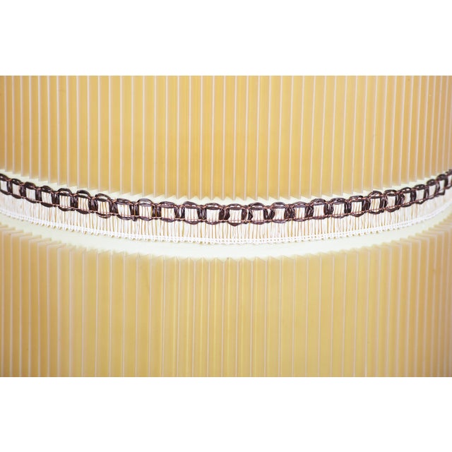 Art Deco Table Lamp in Chromed Steel, Beech and Parchment, Czech, 1940s For Sale - Image 6 of 12