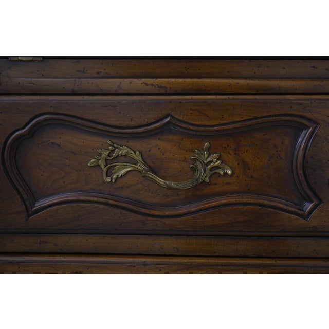 Bodart Country French Secretary Desk Bookcase Top For Sale - Image 11 of 17