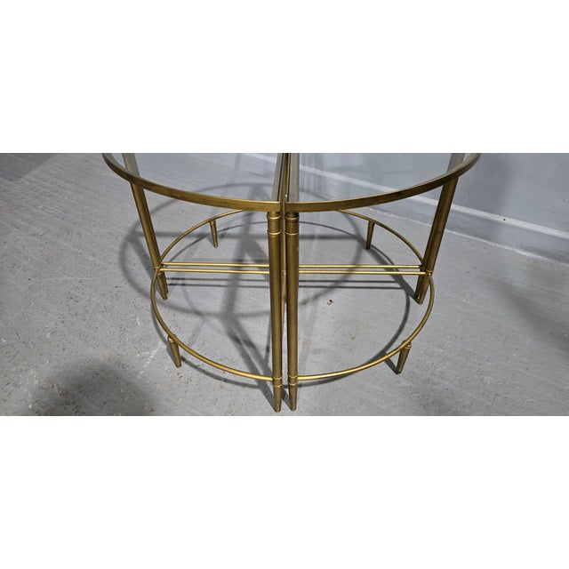 French Art Deco Nesting Tables, 1940s, Set of 4 For Sale - Image 3 of 9