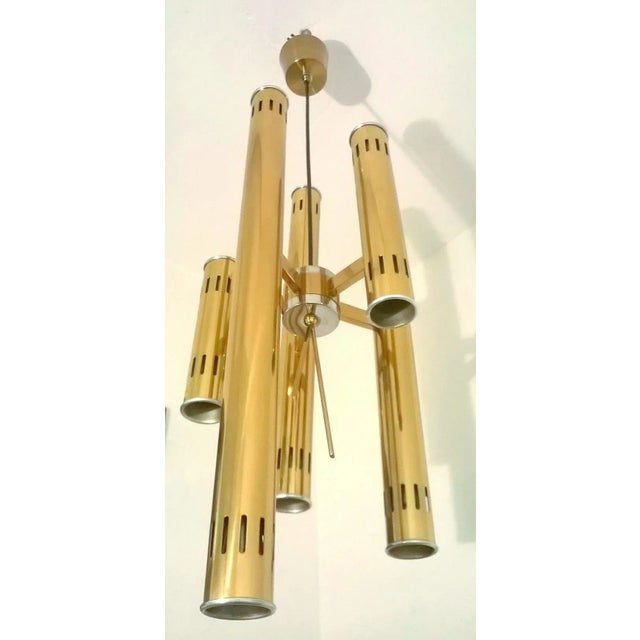 Brass Pendant by Oscar Torlasco, 1970s For Sale - Image 6 of 6