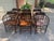 American Set of Six S. Bent & Brothers Windsor Captain’s Chairs For Sale - Image 3 of 12