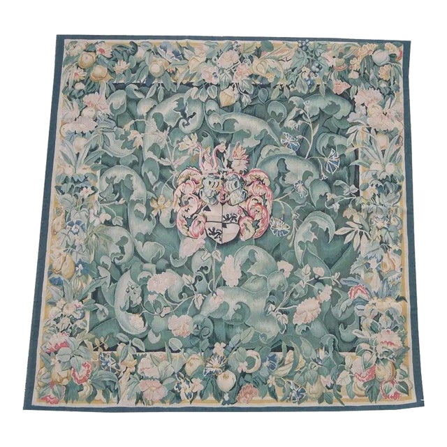 Vintage Floral Tapestry For Sale