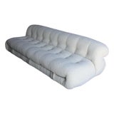1970s Vintage Afra and Tobia Scarpa Soriana Sofa For Sale