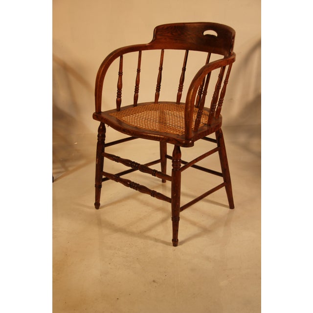 Early 20th Century Barrel Back Fire House Chairs - Set of 12 For Sale In Boston - Image 6 of 8