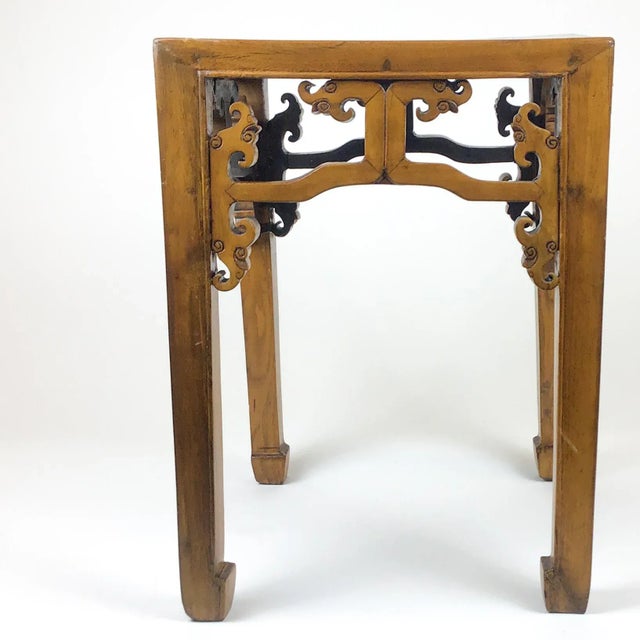 Firstly, we have a sticker that officiates this table was over 100 years old in the 1990s when I brought it to Hong Kong...