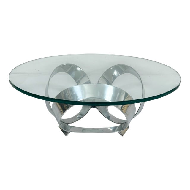 Space Age Coffee Table by Knut Hesterberg for Ronald Schmitt, 1970s For Sale