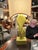 Ceramic 1950s Designer Marianna Von Allesch Chartreuse Table Lamp For Sale - Image 7 of 10