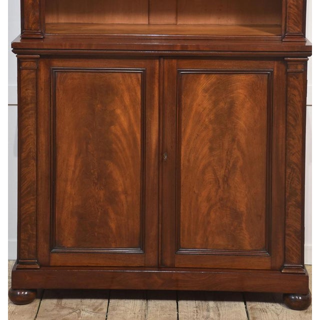 Mahogany Open Bookcase, 19th Century For Sale - Image 10 of 16