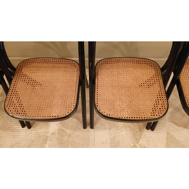 Santina Model Chairs by Carlo Santi for Zanotta, Italy, 1970s, Set of 4 For Sale - Image 17 of 18
