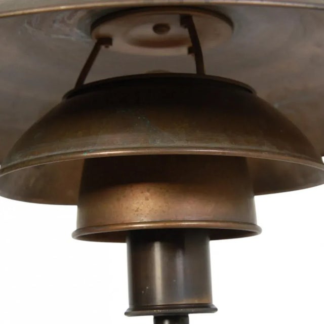 PH4/3 Table Lamp in Copper by Poul Henningsen, 1920s For Sale - Image 6 of 14
