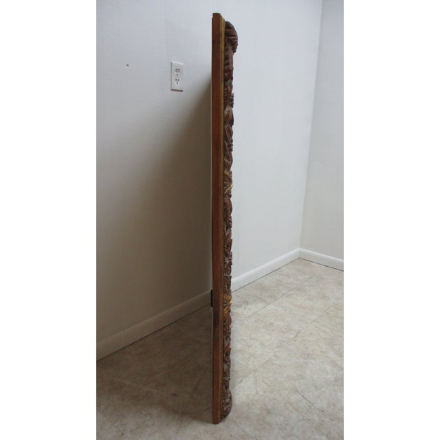 Labarge Pierce Carved Italian Regency Wall Console Mirror For Sale In Philadelphia - Image 6 of 12