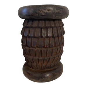 Vintage Tribal Nobility Bamileke Stool/Table /Plant Stand Cameroon 14" H