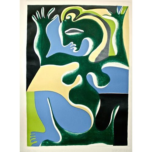 Screen print on paper. Hand Signed and numbered. Edition of 90 pieces (Arabic numbers) plus 15 artist's proofs. Excellent...