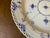 1960s 1960s Royal Copenhagen Blue Fluted Full Lace Round Serving Platter 1041 For Sale - Image 5 of 7